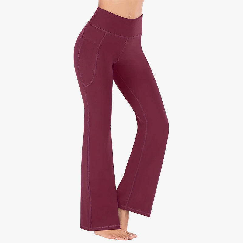 Ultra Sculpt High-Waisted Flared Leggings with Tummy Control