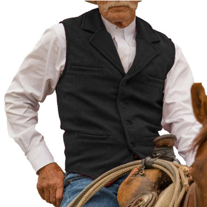 Slim Fit Casual Business Vest for Men