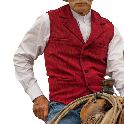 Slim Fit Casual Business Vest for Men