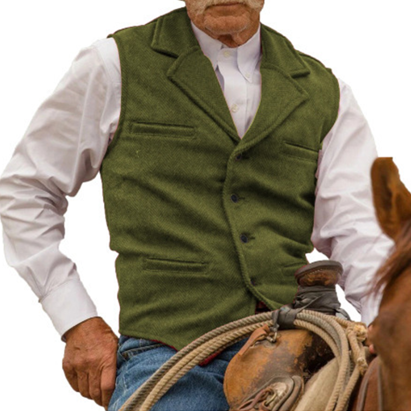 Slim Fit Casual Business Vest for Men