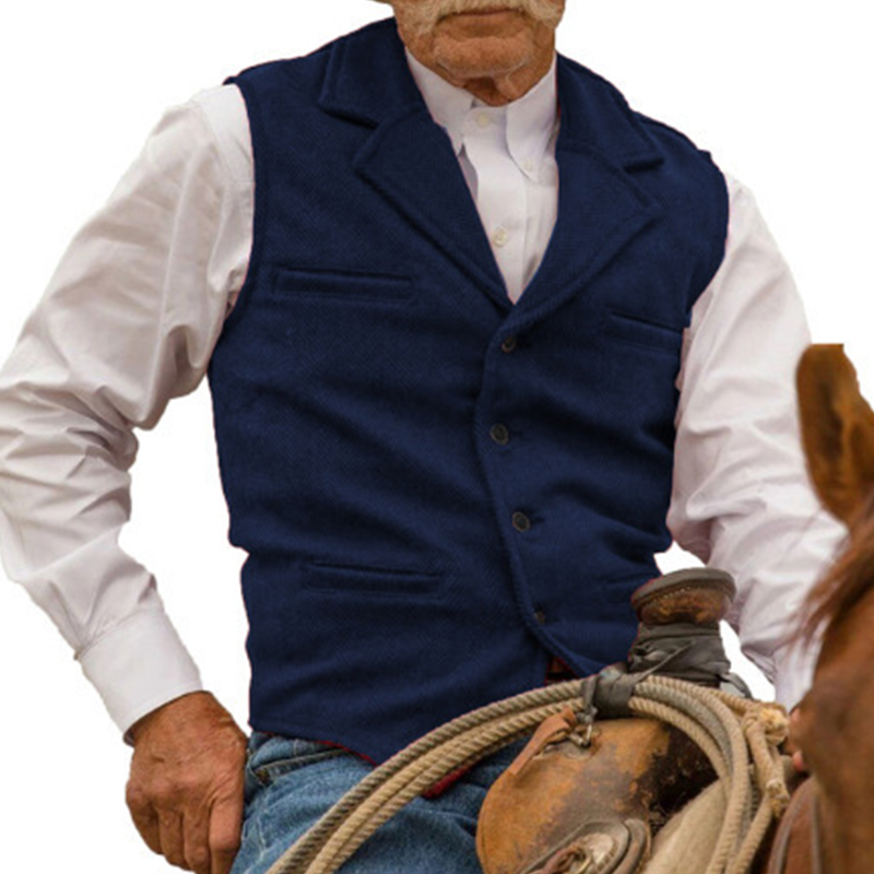 Slim Fit Casual Business Vest for Men