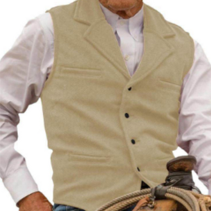 Slim Fit Casual Business Vest for Men