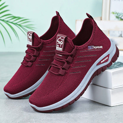 Aurellis — Breathable Cushioned Slip-On Sneakers