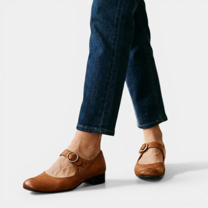 Iveta – Mary Jane Block Heel Shoes Comfort