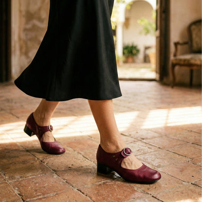 Iveta – Mary Jane Block Heel Shoes Comfort